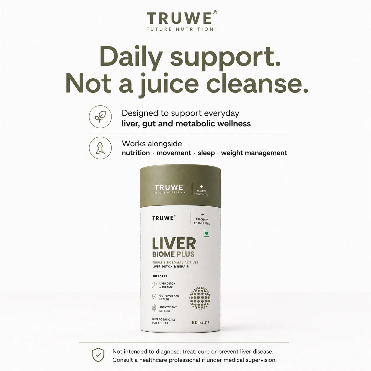Daily support — not a juice cleanse